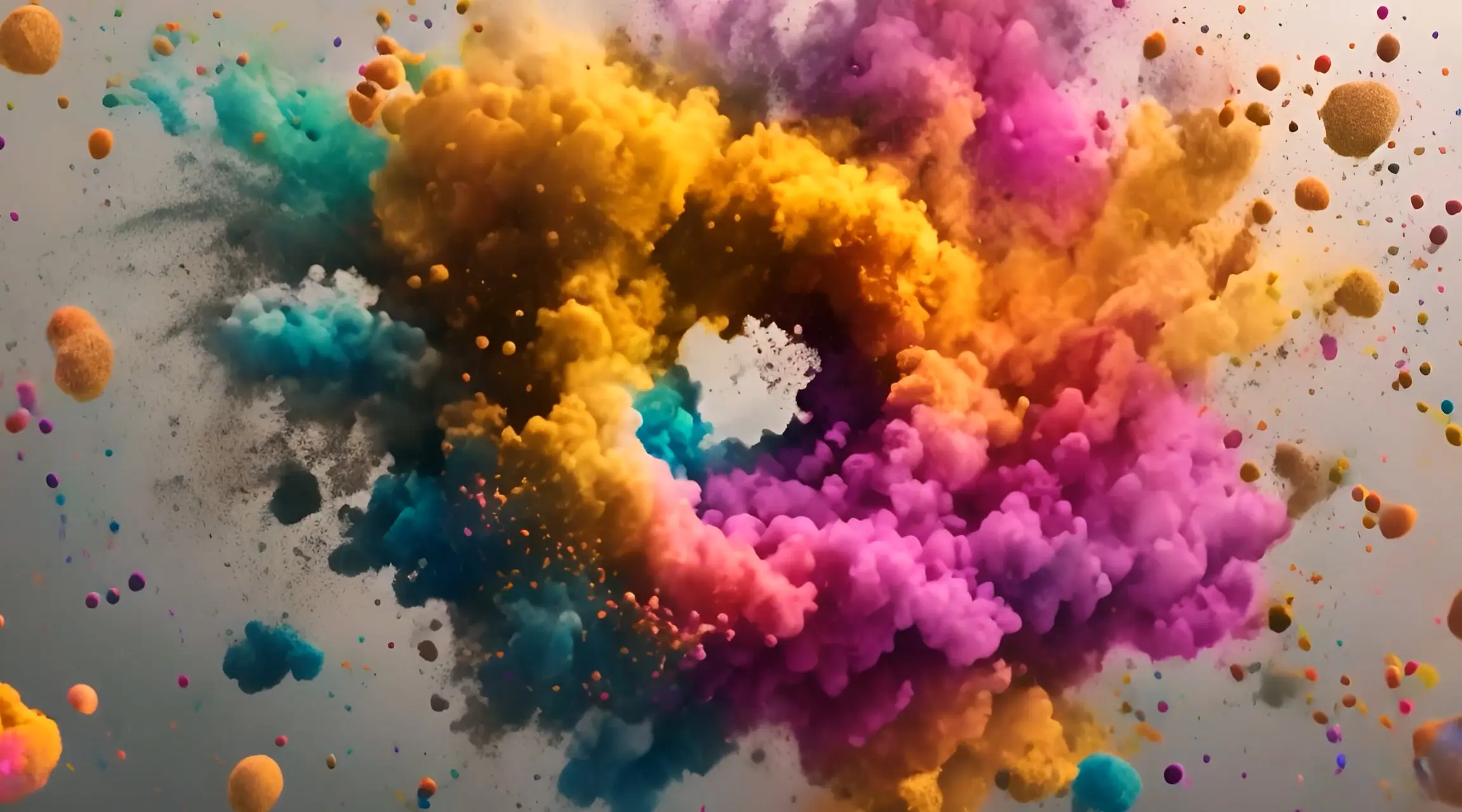 Color Burst Spectacle Vibrant Video